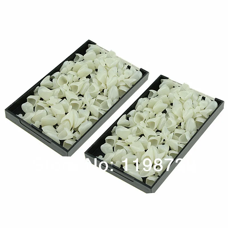 

2 Boxes Dental Materials Mixed Type Temporary Crown Anteriors Front Veneer Nature Color Teeth Dentist Products