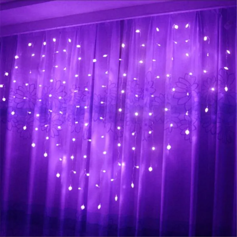 Led Christmas Lights 2M*1.5M Love Curtain Light AC 220V for Wedding Party Decoration LED Outdoor Decor | Лампы и освещение