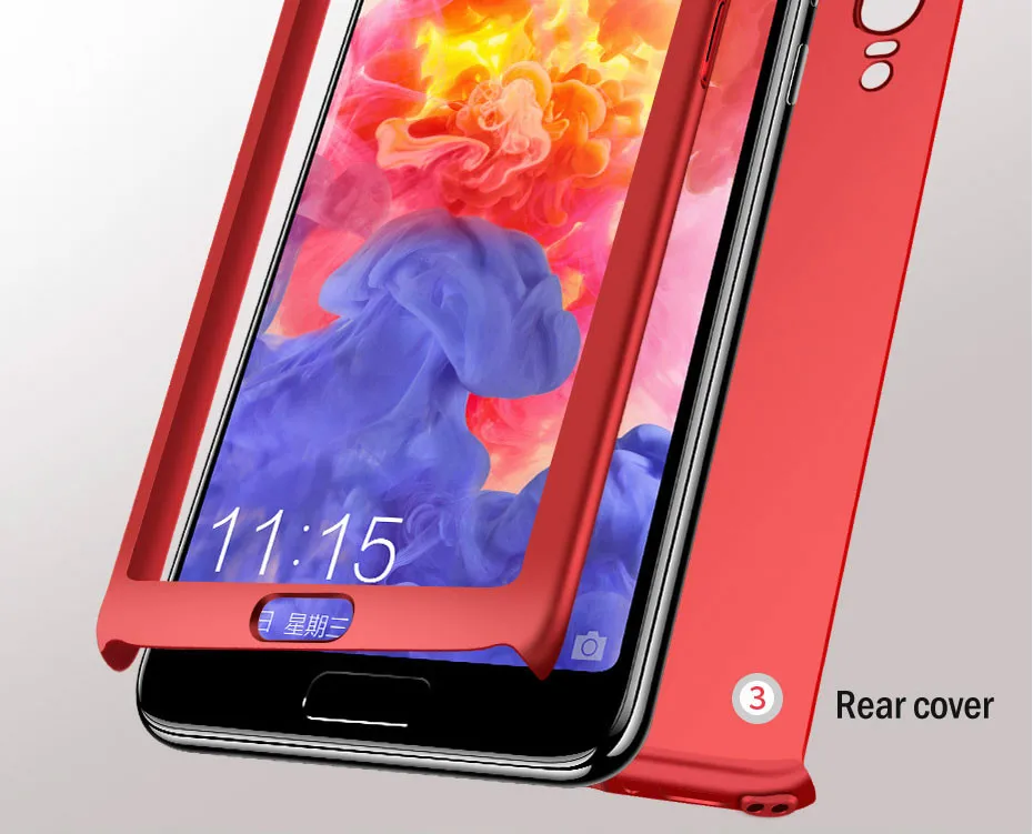 360 чехол для Huawei Honor 7A 7C 8 8A 8X9 10 Lite, защитный чехол для Huawei P Samrt Y6 Y7 Y9
