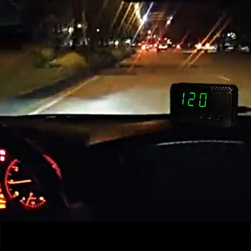 Большой экран gps скорость метр дисплей Цифровой автомобиль над сигнал о