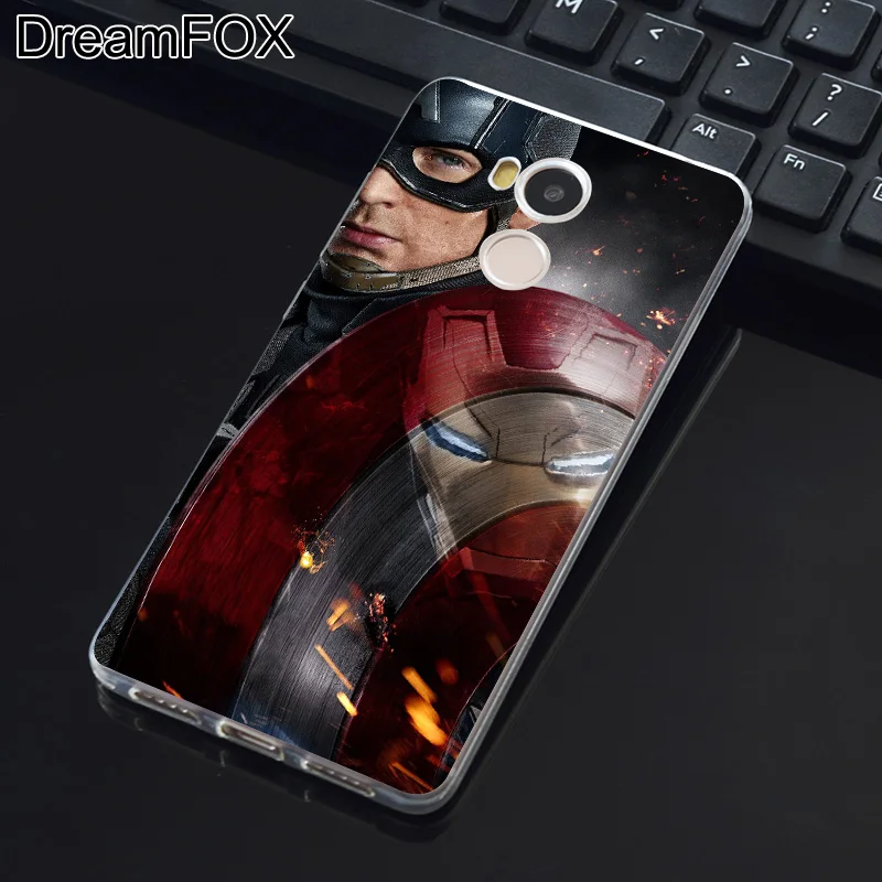 DREAMFOX K223 команды баки Мягкие TPU силиконовый чехол для Xiaomi Redmi Note 3 4 5 плюс S 4A 4X 5A Pro