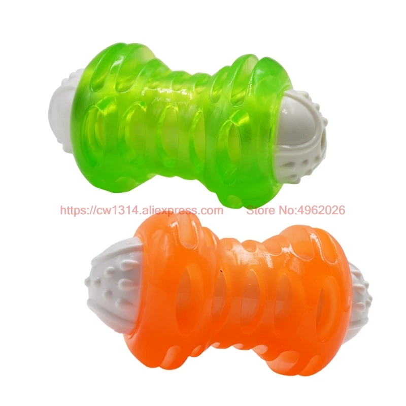 Обучающая игрушка для собак вокальный ПЭТ прорезывания зубов Укус устойчивый