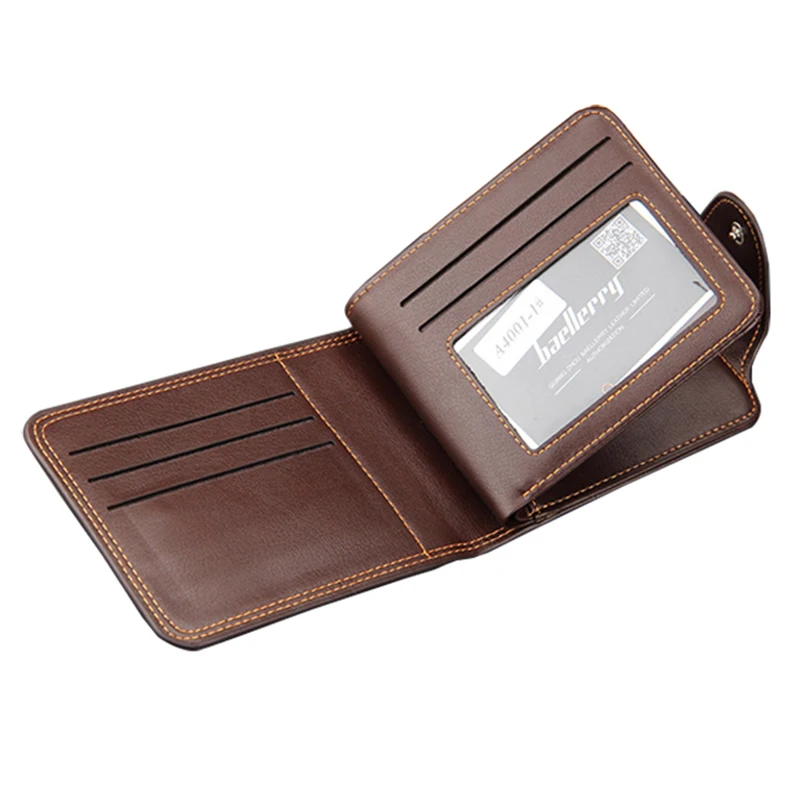 Baellerry письмо Для мужчин Женские Кошельки короткие человек из искусственной кожи