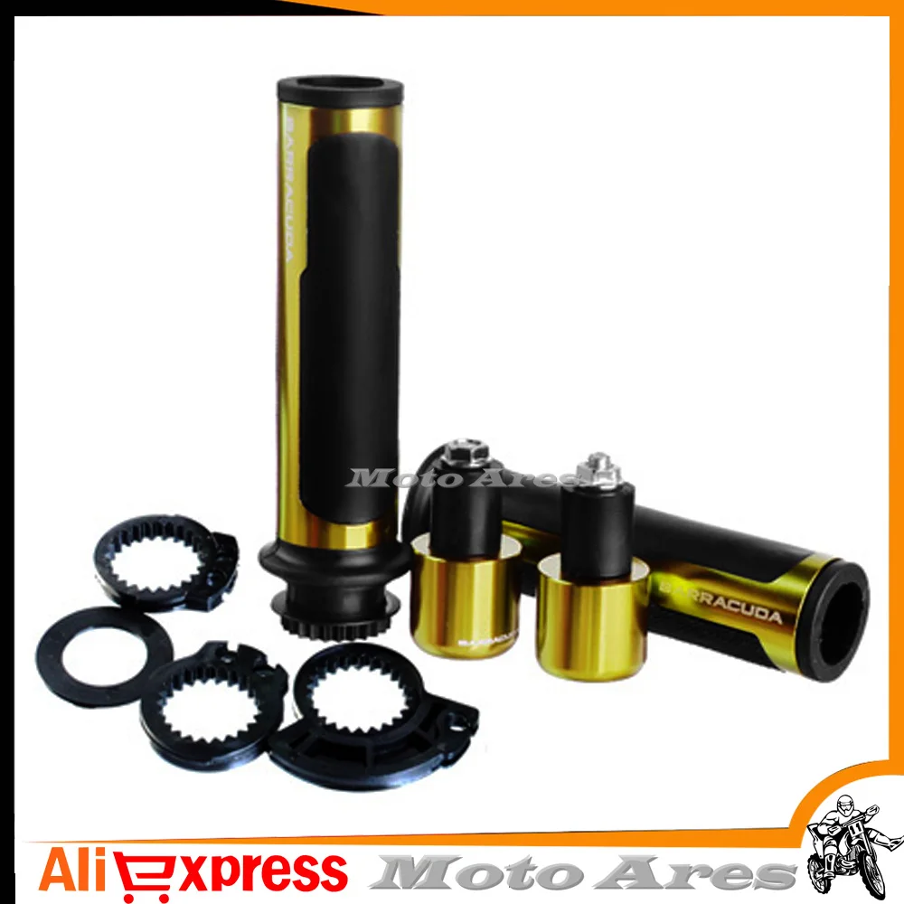 Горячая BARRACUDA 7/8 ''ручки мотоцикла cnc 22 мм для Yamaha Fz6 R1 R3 R6 R15 R25 YZF MT07 MT 09 Tmax 500 530 XJ6