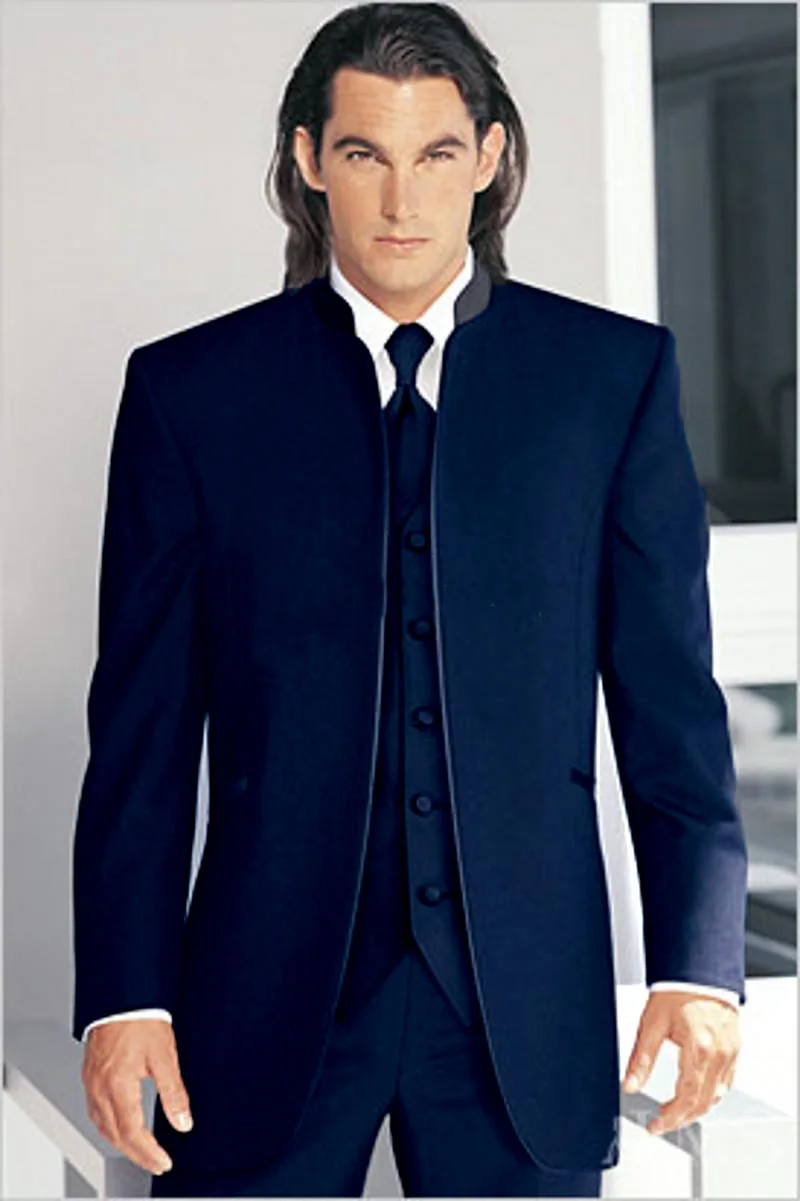 same photo color Пиджак+ брюки+ жилет) Новое поступление Пользовательские Slim Fit Жених Bestman смокинг Для мужчин Нарядные Костюмы для свадьбы для Для мужчин костюм Homme Mariage terno - Цвет: same photo color