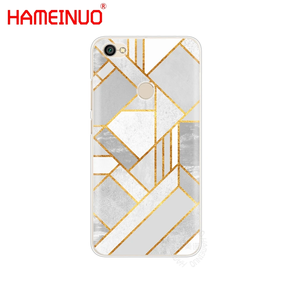 Чехол для телефона HAMEINUO Marble Line с геометрическим рисунком Xiaomi redmi 5 4 1s 2 3 3s pro PLUS note 4X