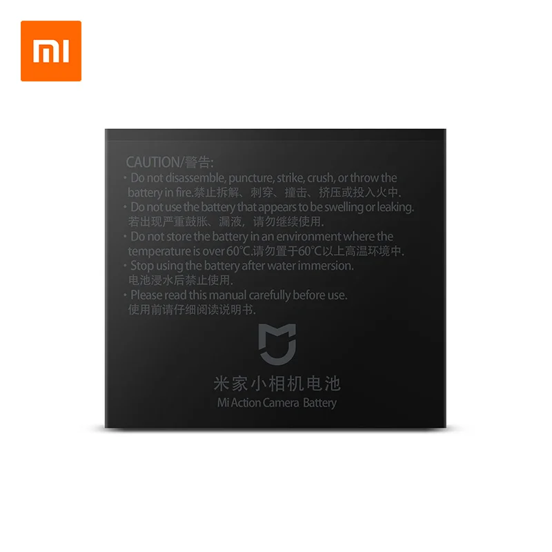 Оригинальный аккумулятор 1450 мАч 3 8 в для Xiaomi Mijia аккумуляторы экшн-камеры Mini 4K