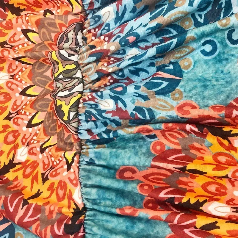 Летнее женское платье 2019 винтажные пикантные женские туфли в богемном стиле