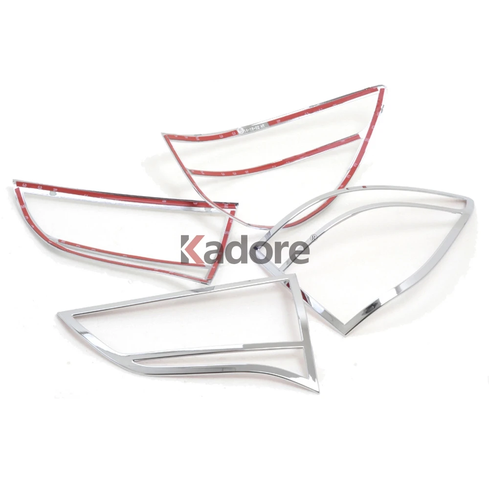 Для Mitsubishi Pajero Montero Sport 2009 2010 2011 2012 2013 хромированный Автомобильный задний светильник, накладка, аксессуары