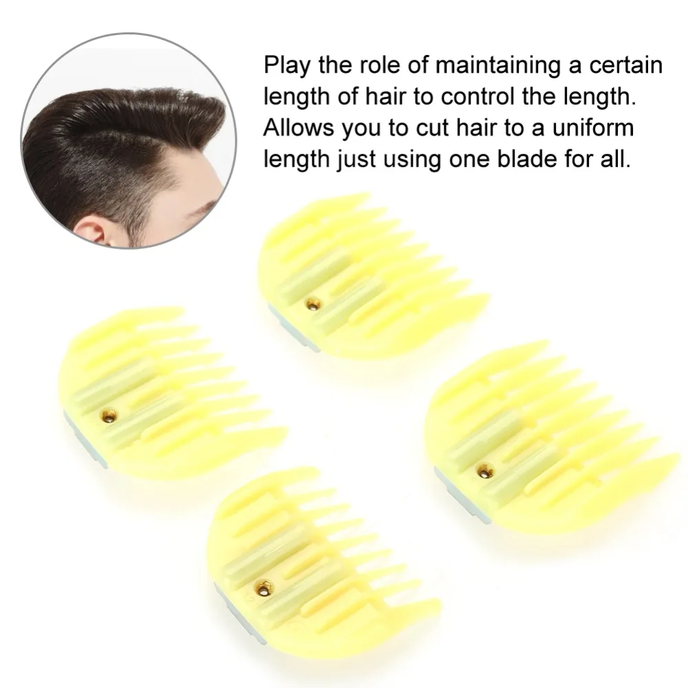 Универсальный концевой гребень для стрижки волос 4 шт./компл. триммер