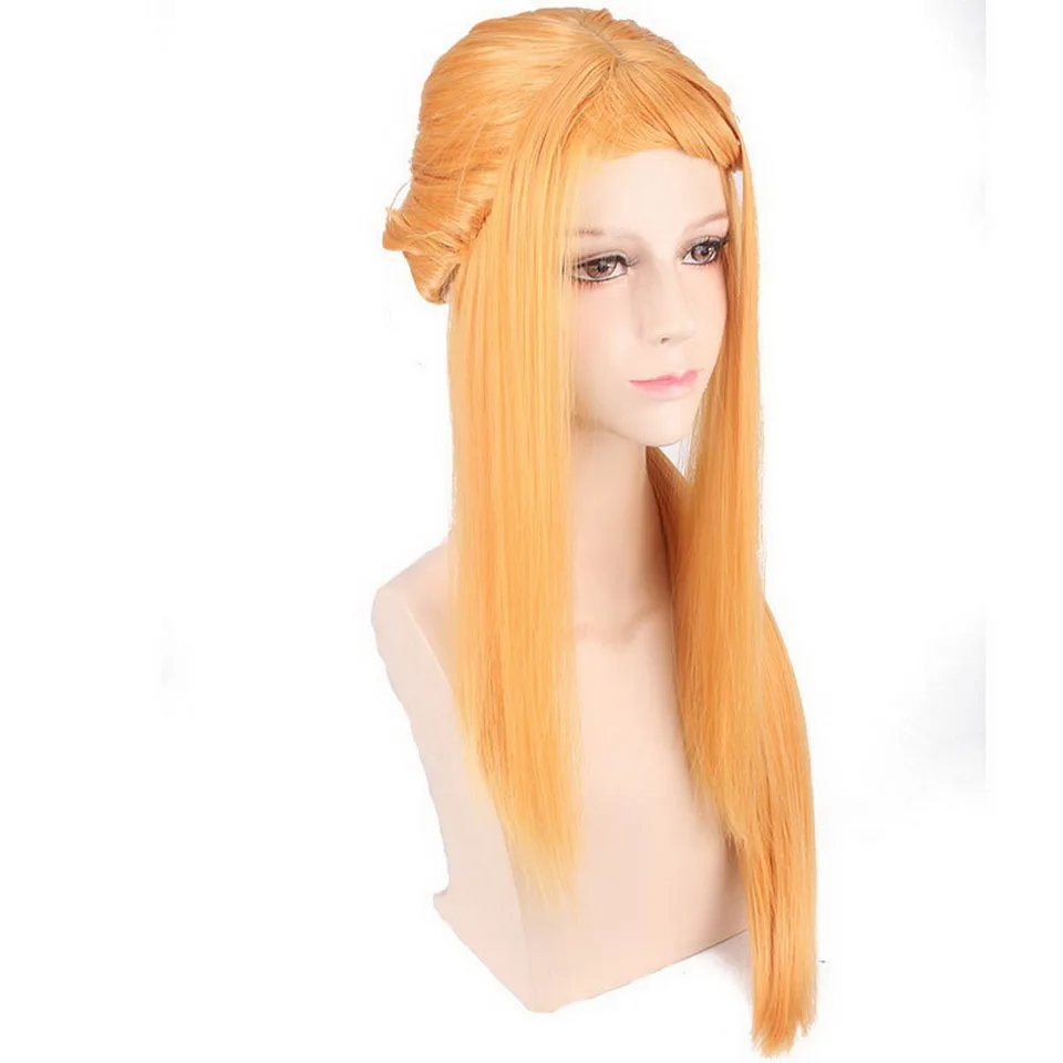 Priscilla Bariel Blonde Cosplay Wig Re:Life in a different world from zero Anime Costume Long Straight Synthetic Hair Party Wigs |