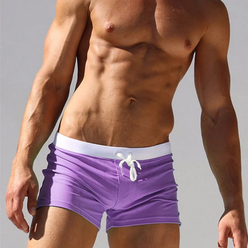 2017 пляжные Одежда заплыва Шорты для женщин Для мужчин однотонные летние S