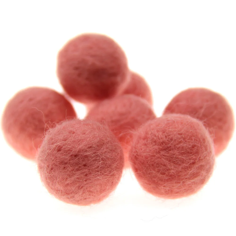 5 шт. 30 мм красочный круглый шарик из шерстяного войлока s Pom Poms набор сделай сам