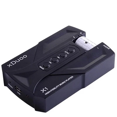 XDuoo X1 8 Гб музыкальный аудио MP3 плеер Поддержка WAV APE FLAC Мини карманный 300 Ом высокой мощности HiFi музыкальный плеер