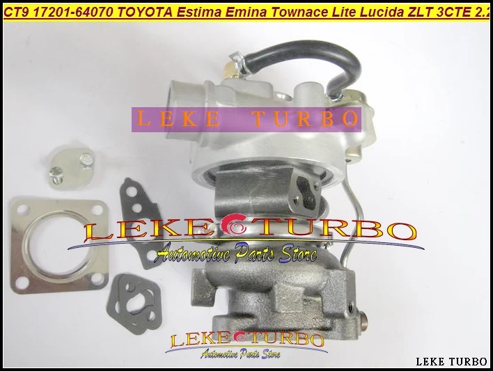 Турбокомпрессор Turbo CT9 17201 64071 64070 для TOYOTA Estima Emina Lucida Lite Townace Picnic 3CTE 3CT 2.2L D бесплатная