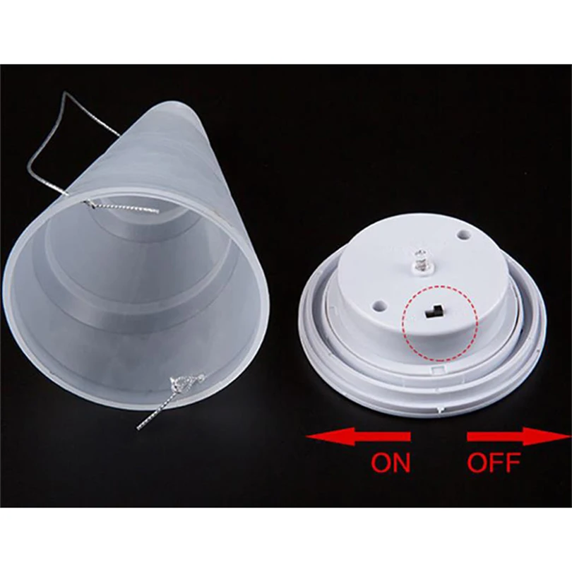 LEDGLE Solar Patio Light Hanging LED Conical Lights for Yard Garden 2 Power Supply Ways IP65 Waterproof Outdoor Lighting | Освещение