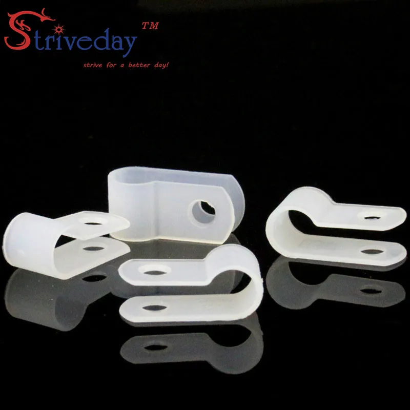 1000 шт./лот белый Тип R линия скидки аксессуары для проводки зажимы карт 6 4 мм