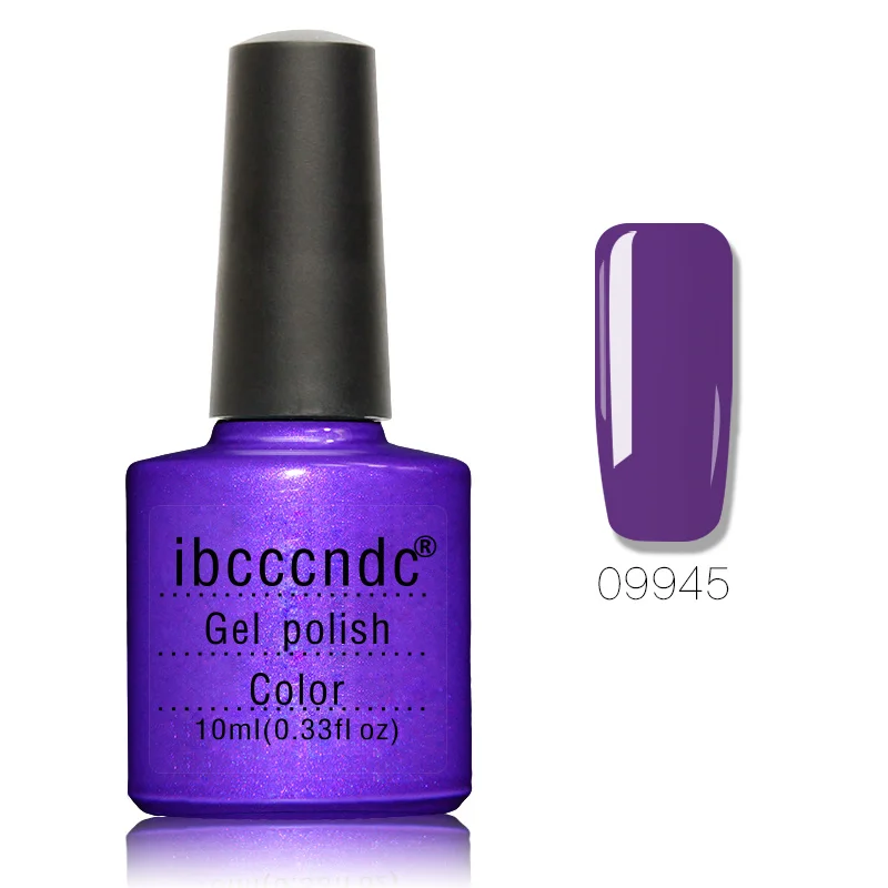 Ibcc 60 Цвета косметический Nail Art Дизайн гель 10 мл UV/светодио дный лаковое гелевое покрытие для ногтей Soak Off Gel Nail Лаки лака для ногтей гели - Цвет: 09945