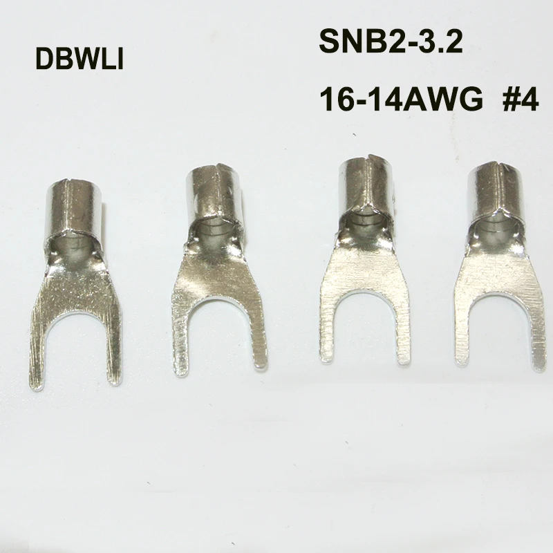 100 шт. 22 16 AWG 14AWG 14 12AWG 12 10AWG шпилька Sz 4 5/16 #4 #6 #8 #10 1/4 проводной тросик