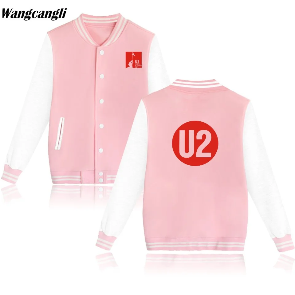 U2 с принтом рок-группы бейсбольные куртки-бомберы куртка мужская и женская модная толстовка хип-хоп одинаковые толстовки пальто брендовая одежда