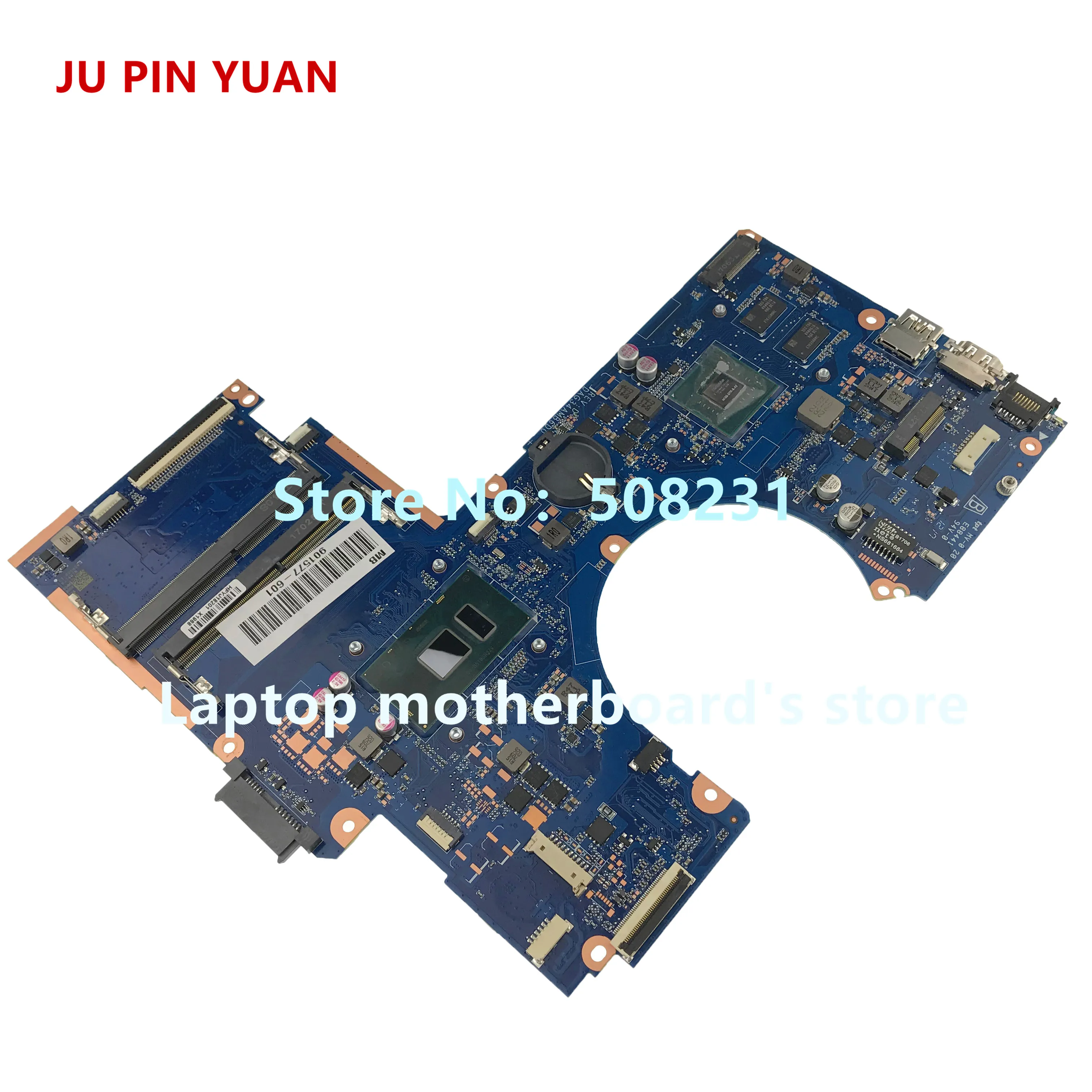 JU PIN Юань 601-903241 448.08J04.0011 для hp Pavilion x360 Кабриолет 13-u Материнская плата ноутбука PentN3710 полностью протестирована