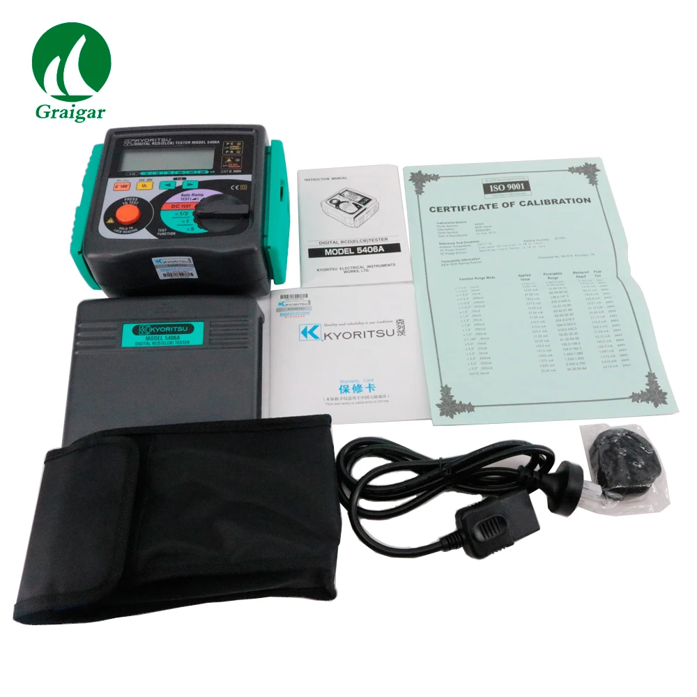 Высокая точность цифровой RCD (ELCB) тестеры KYORITSU 5406A|kyoritsu|kyoritsu testerkyoritsu rcd tester |
