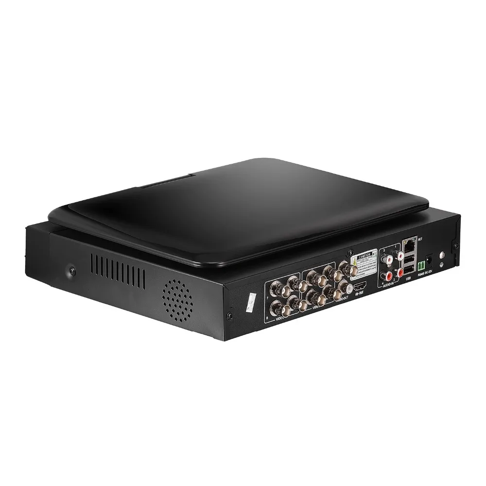 Все в одном AHD камера видеонаблюдения Регистраторы DVR 8CH Встроенный 10 ''ЖК