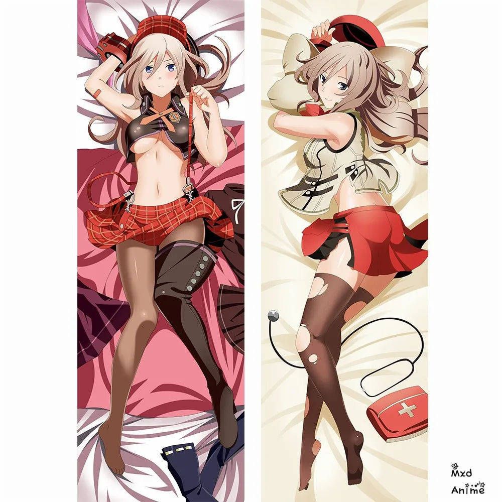 Популярное японское аниме GOD EATER sexy girl arisa iriinchina amieera наволочка обнимающая подушка