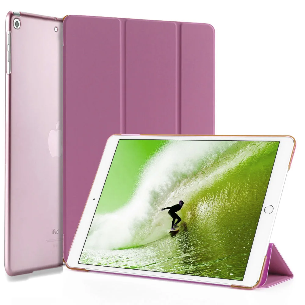 Чехол PFHEU для нового iPad 9,7-6 для Air 1 с магнитом для пробуждения сна, Ультратонкий кожаный чехол для планшета 1: 1