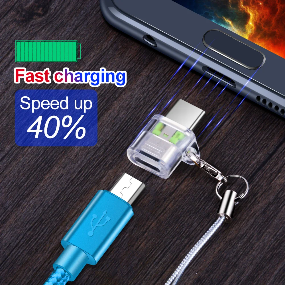 OTG Micro USB адаптер type C зарядный преобразователь данных для Samsung Galaxy S8 S9 redmi note 7 One Plus 6t