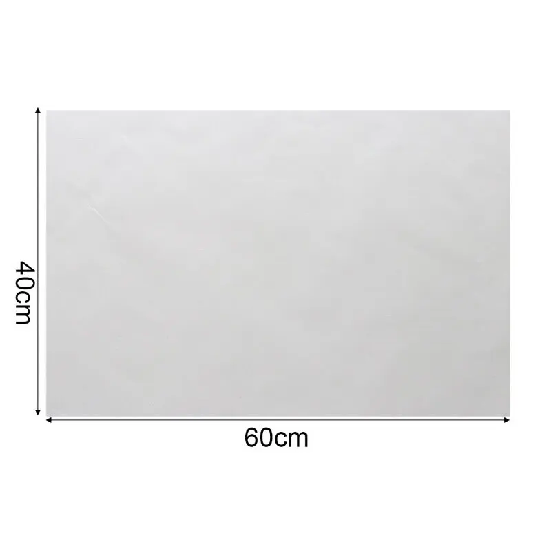 white 40x60cm 1pc Non-stick Silicone Baking Mat Reusable High Temperature Resistant Sheet Pastry Baking Oilpaper Pad Outdoor Bbq - Цвет: white 40x60cm