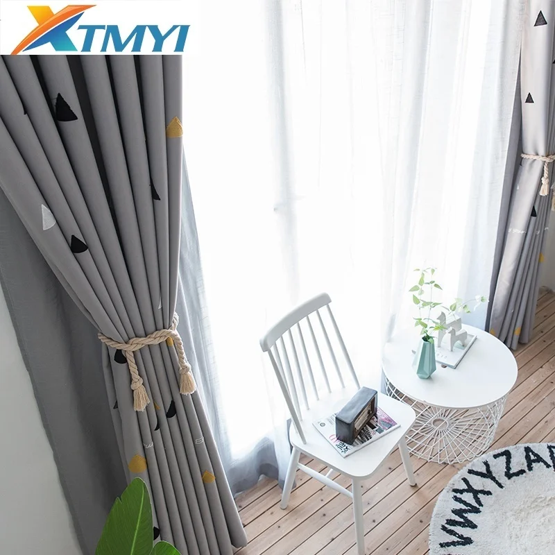 Современная роскошь Шторы для Спальня s Гостиная Cortinas ткани окно | Дом и сад