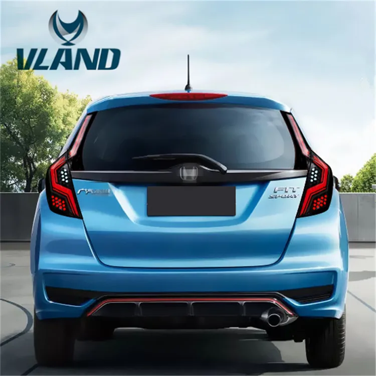 VLAND заводской Автомобильный задний фонарь для Honda FIT/GK5 светодиодный задний фонарь