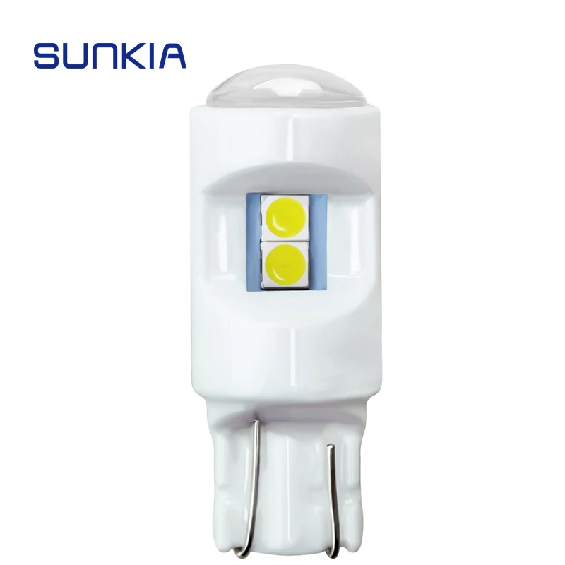 SUNKIA 1 шт. сигнальная лампа T10 Светодиодная автомобильная W5W светодиодный ные лампы