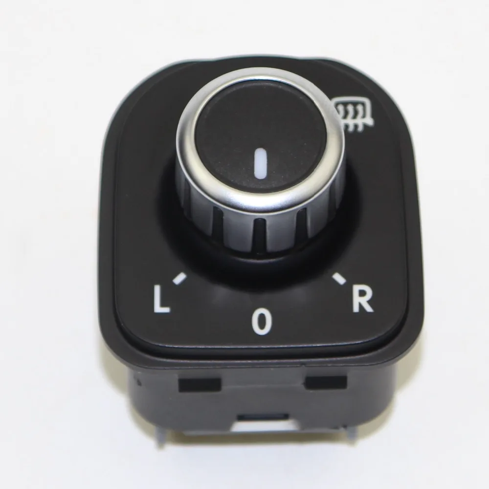 

Chrome Side Mirror Switch With Electric Heating For VW Tiguan Passat B6 Jetta MK5 Golf MK5 Rabbit 5ND 959 565 B 5ND959565B