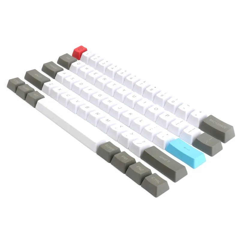 Keycap 61 ANSI Keyset OEM файл толстый pbt набор клавишных колпачков для механической игровой клавиатуры Офисная Клавиатура