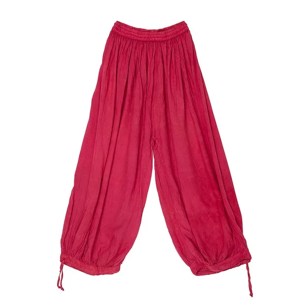 8 цветов индийские традиционные женские брюки с широкими штанинами в этническом