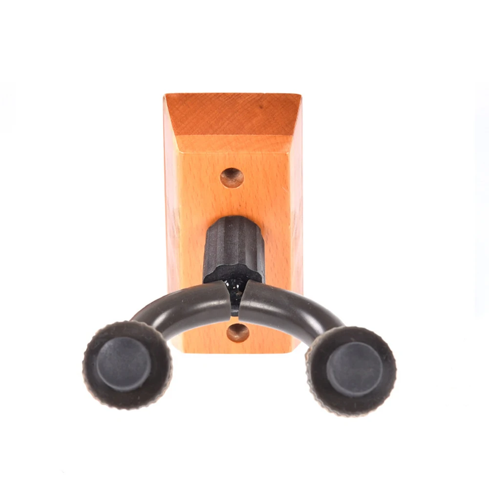 2PCS Hanger Bracket Wood Base Wall Mount Holder Display Guitar Hook For Bass Hanging Electric Acoustic | Спорт и развлечения