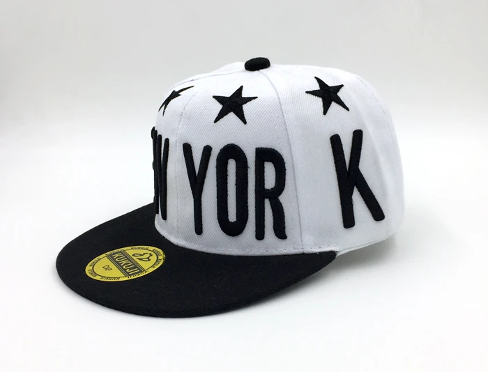 Нью Йорк письмо дети Бейсбол Кепки s хип хоп Snapback Лето мальчик девочка Шапки