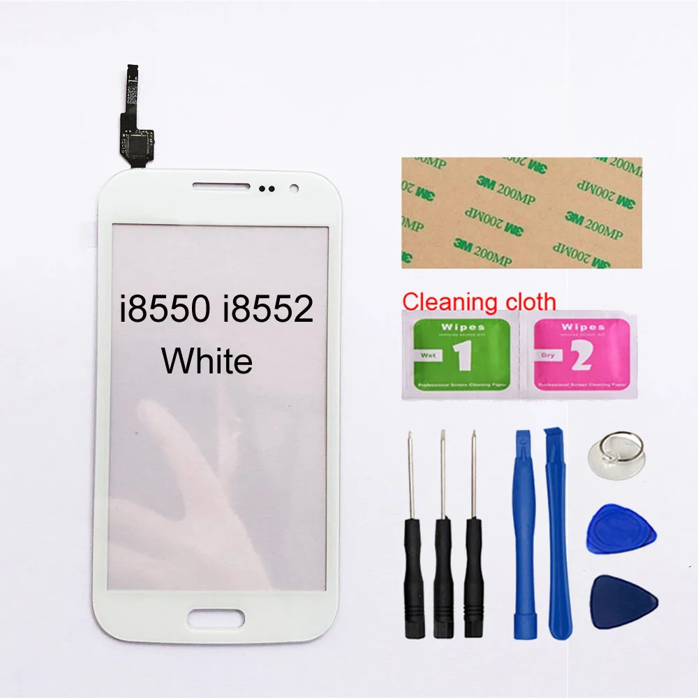 White And Tools 4,7 ''для samsung Galaxy Win GT-i8552 GT-i8550 i8552 i8550 сенсорный экран дигитайзер сенсорная стеклянная панель объектива - Цвет: White And Tools