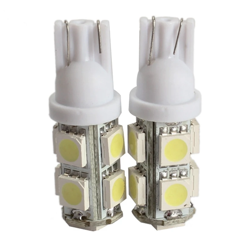 2 шт. авто светодиодный светильник 194 168 W5W T10 9SMD 5050 автомобилей задних фонарей