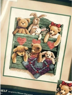 

Needlework,DIY Cross Stitch,Sets For Embroidery kits,11CT&14CT&16CT,Bear