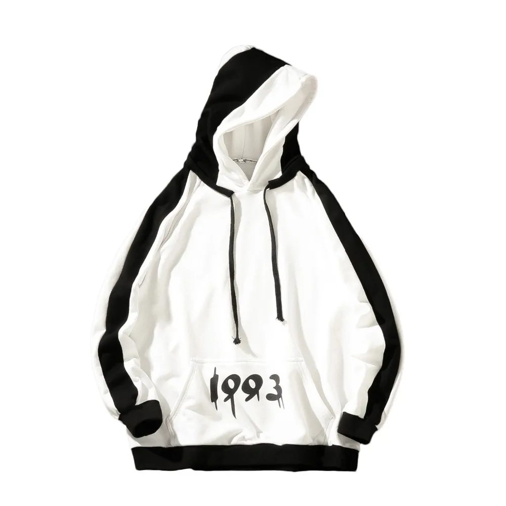 Горячая Хип поп стиль камуфляж печати Толстовка уличная негабаритных Прямая