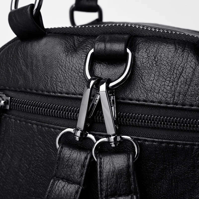 Женский рюкзак mochila feminina, повседневный многофункциональный женский кожаный рюкзак, женская сумка на плечо, сумка для путешествий