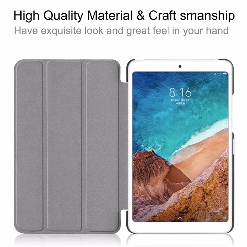 Флип кейс из искусственной кожи с подставкой для Xiaomi Mipad 4 Plus 10 1 2018 Магнитный смарт