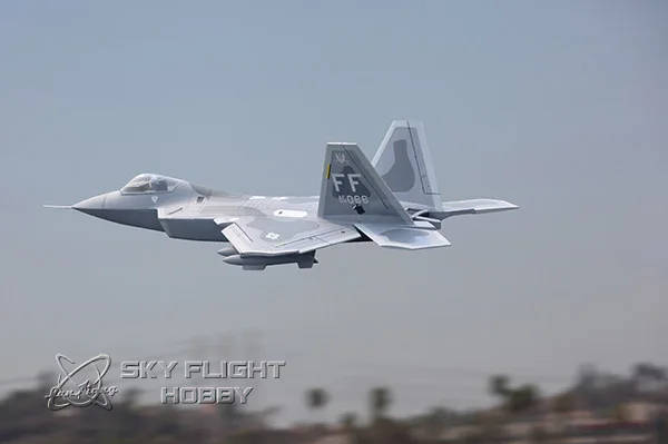 Полет в небе хобби Твин F22 двойной 70 мм EDF EPS F-22 Raptor RC EDF реактивный самолет