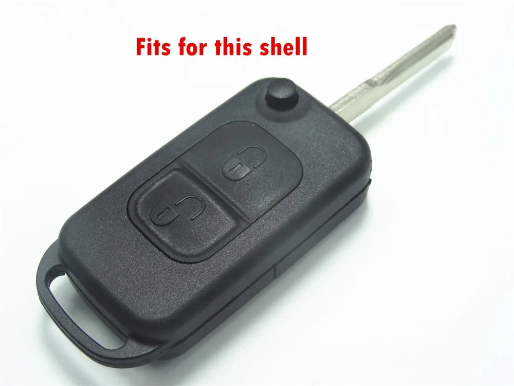 AUTEWODE силиконовый чехол для Mercedes Benz SLK E113 A C E S W168 W202 W203 откидной складной