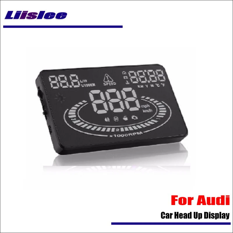 Автомобильный проектор на лобовое стекло HUD OBD2 для Audi Q3/Q5/8R/Q7/4L/4M 2012 2020|head up|head