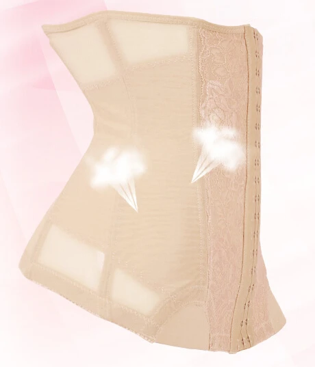 Женский корсет для коррекции фигуры талии дышащий с регулируемым управлением 3