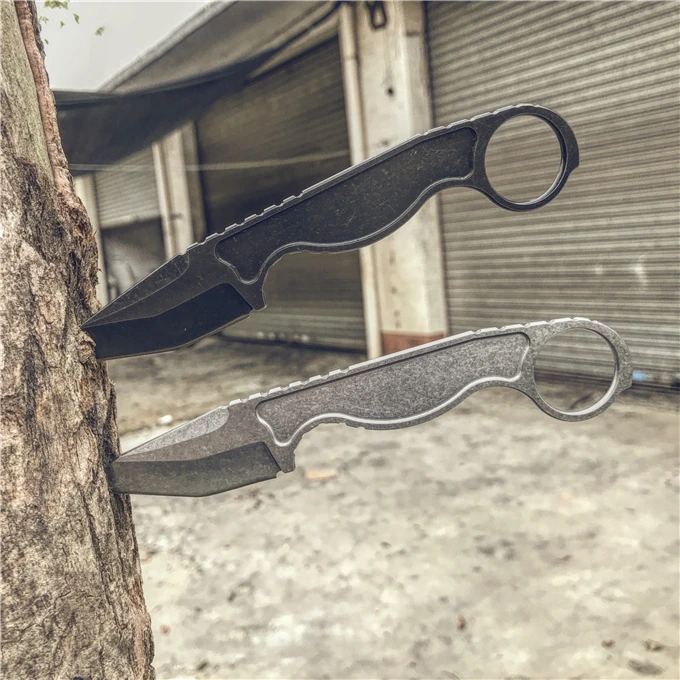 Складной нож для выживания на природе Охотничья тактика переносной резак брелок